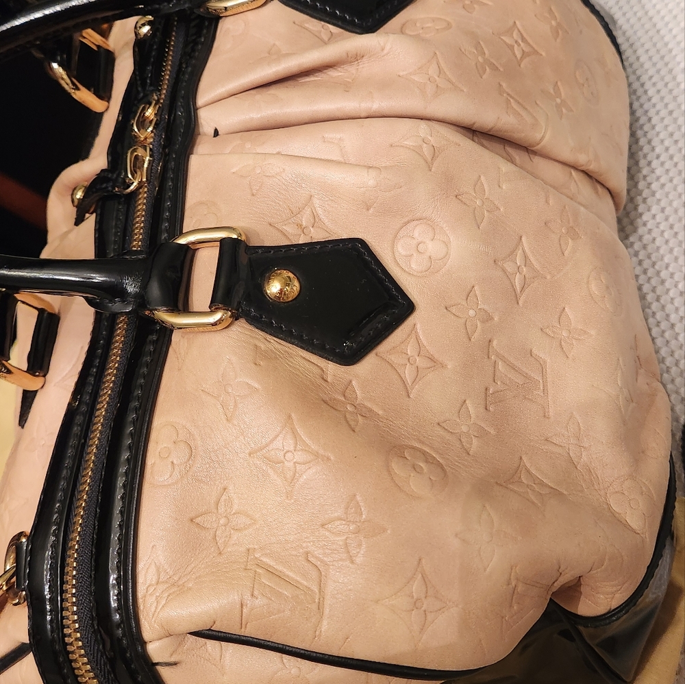 Louis Vuitton Bag Purse Satchel Stephen Cuir Ivory Limited Edition Rare - Picture 5 of 8